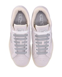 Baskets basses en daim violet clair Reebok