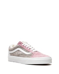 Baskets basses en daim violet clair Vans