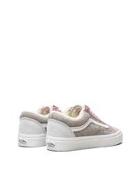 Baskets basses en daim violet clair Vans