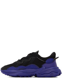 Baskets basses en daim violettes adidas Originals