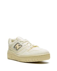 Baskets basses en toile beiges New Balance