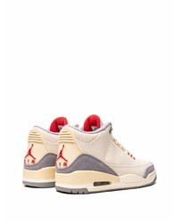 Baskets basses en toile beiges Jordan
