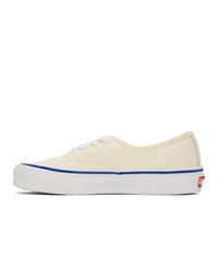 Baskets basses en toile beiges Vans