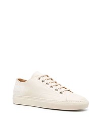 Baskets basses en toile beiges Common Projects