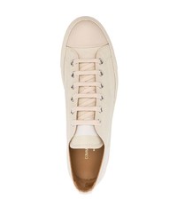 Baskets basses en toile beiges Common Projects