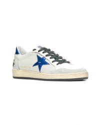 Baskets basses en toile blanches Golden Goose Deluxe Brand