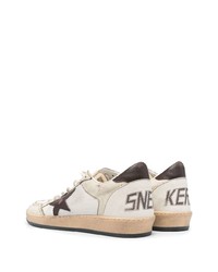 Baskets basses en toile blanches Golden Goose