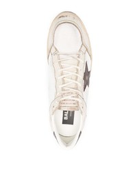 Baskets basses en toile blanches Golden Goose