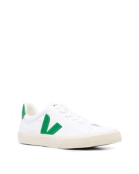 Baskets basses en toile blanches Veja