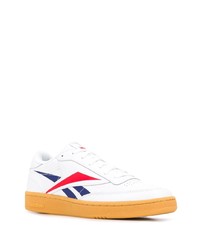 Baskets basses en toile blanches Reebok