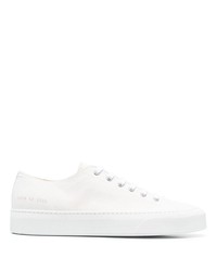 Baskets basses en toile blanches Common Projects