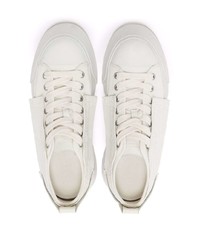 Baskets basses en toile blanches JW Anderson