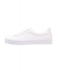 Baskets basses en toile blanches Esprit