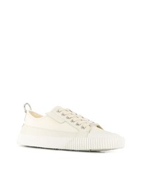 Baskets basses en toile blanches Jimmy Choo