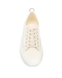 Baskets basses en toile blanches Jimmy Choo