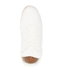 Baskets basses en toile blanches Maison Margiela