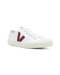 Baskets basses en toile blanches Veja