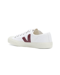 Baskets basses en toile blanches Veja