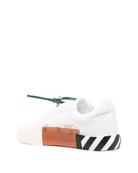 Baskets basses en toile blanches Off-White