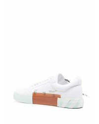 Baskets basses en toile blanches Off-White