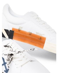 Baskets basses en toile blanches Off-White