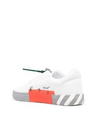 Baskets basses en toile blanches Off-White