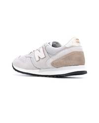 Baskets basses en toile blanches New Balance