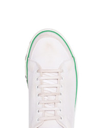 Baskets basses en toile blanches Balenciaga