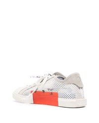 Baskets basses en toile blanches Off-White