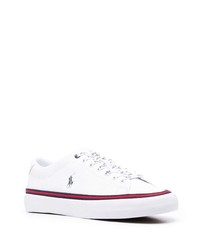 Baskets basses en toile blanches Polo Ralph Lauren