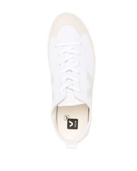 Baskets basses en toile blanches Veja