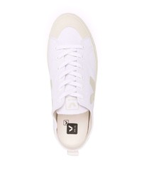 Baskets basses en toile blanches Veja