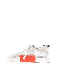 Baskets basses en toile blanches Off-White