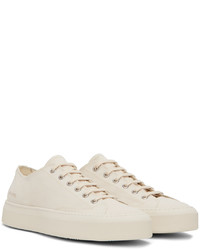 Baskets basses en toile blanches Common Projects