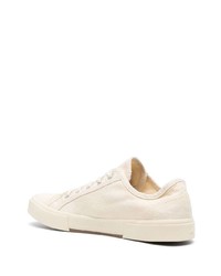 Baskets basses en toile blanches Balenciaga