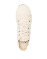 Baskets basses en toile blanches Balenciaga