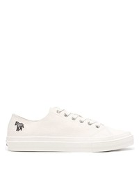 Baskets basses en toile blanches PS Paul Smith