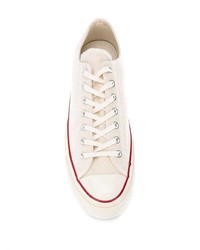 Baskets basses en toile blanches Converse