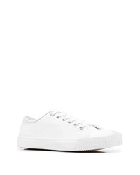 Baskets basses en toile blanches Maison Margiela