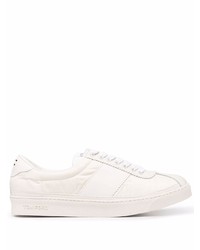 Baskets basses en toile blanches Tom Ford