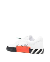 Baskets basses en toile blanches Off-White