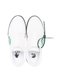 Baskets basses en toile blanches Off-White