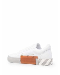 Baskets basses en toile blanches Off-White