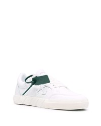 Baskets basses en toile blanches Off-White