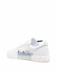 Baskets basses en toile blanches Off-White