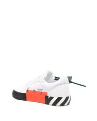 Baskets basses en toile blanches Off-White