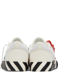 Baskets basses en toile blanches Off-White