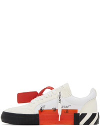 Baskets basses en toile blanches Off-White