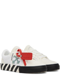 Baskets basses en toile blanches Off-White