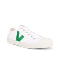 Baskets basses en toile blanches Veja